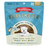The Missing Link Smartmouth 7 in 1 dental chews, veterinarian developed.  Petite / Extra small dog size.