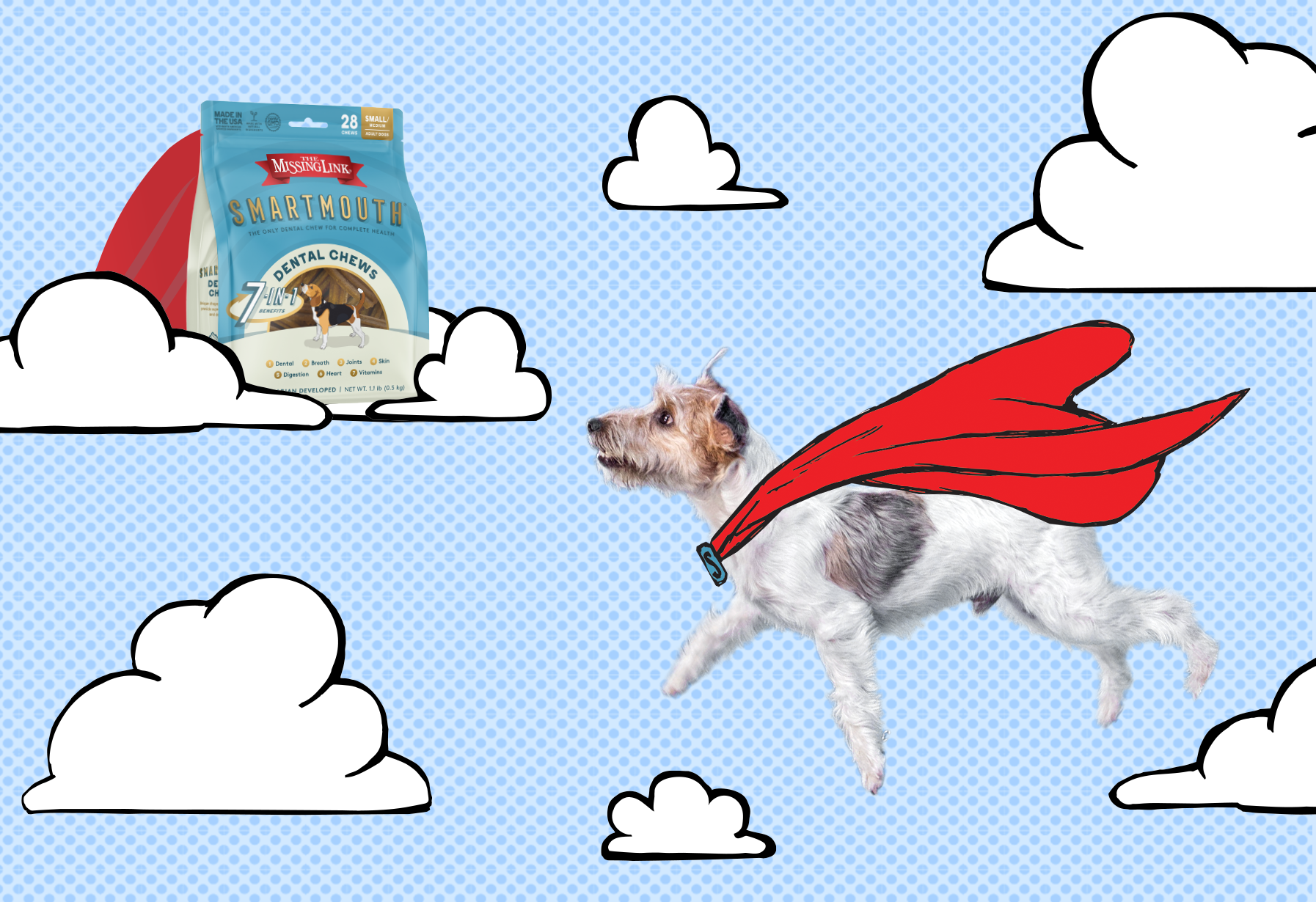 Missing link dog sales chews