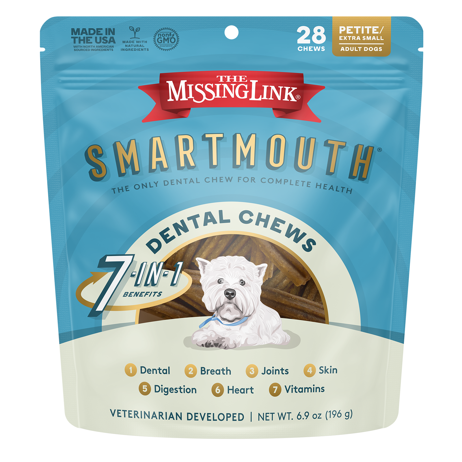 Smartmouth™ Dental Chews for Dogs – Missing Link Products