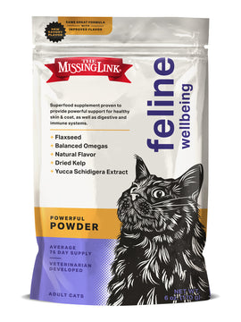 The Missing Link® Superfood Powders Feline Wellbeing Supplement 6oz Bag