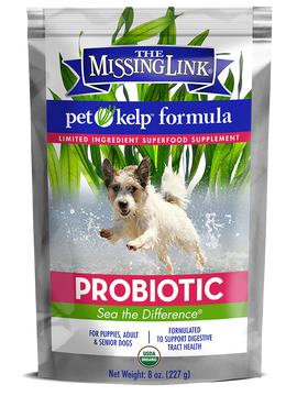 The Missing Link® Pet Kelp® Probiotic Blend - Limited Ingredient Superfood Supplement  For Dogs 8 oz
